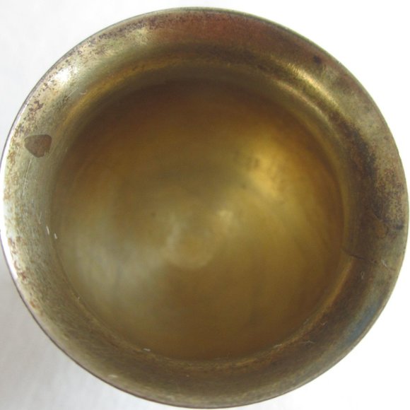 Vintage Rare Sheridan Silver Plate Tulip Shaped Wine Cordial Goblets Chalices - Picture 9 of 9